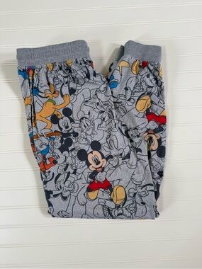 Disney Gray Mickey & Friends Printed Jogger Pajama Pants